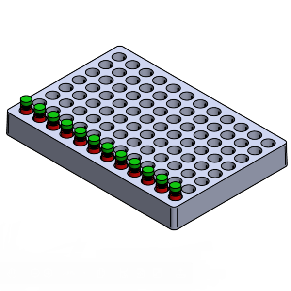 0.71 OD Vial Tray