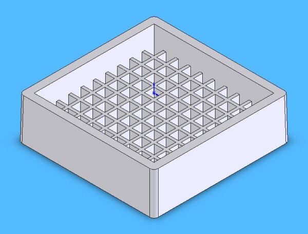 1.0" x .5" x .5"