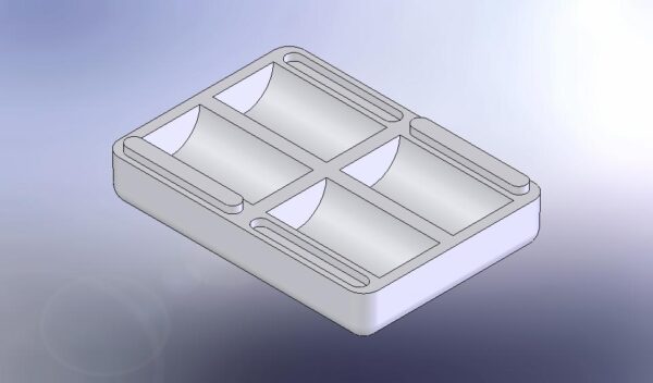 1" OD 4 pack mailer